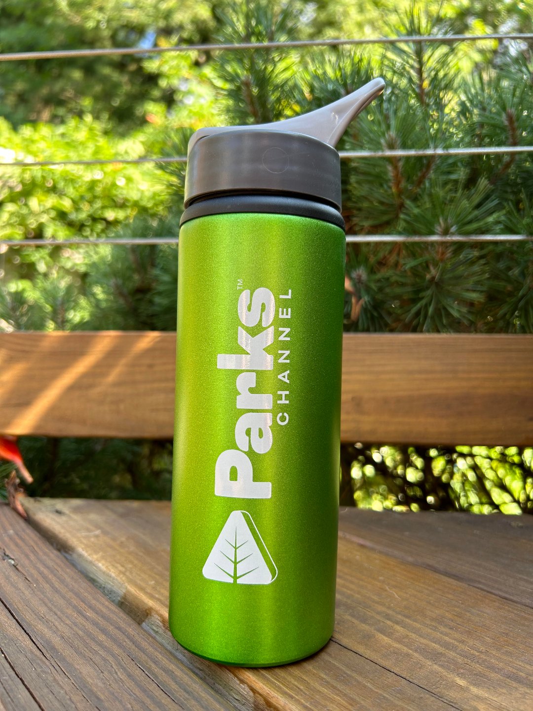 Parks Channel aluminum water bottle - 25 oz.